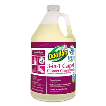 OdoBan® Earth Choice 3-n-1 Carpet Cleaner, 128 Oz Bottle, Unscented, 4-ct freeshipping - TVN Wholesale